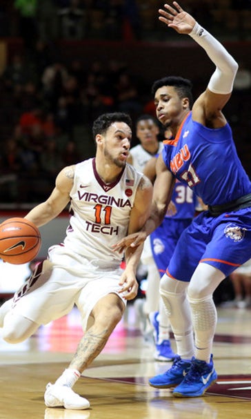 Bibbs, Virginia Tech cruise past Houston Baptist (Nov 21, 2017)